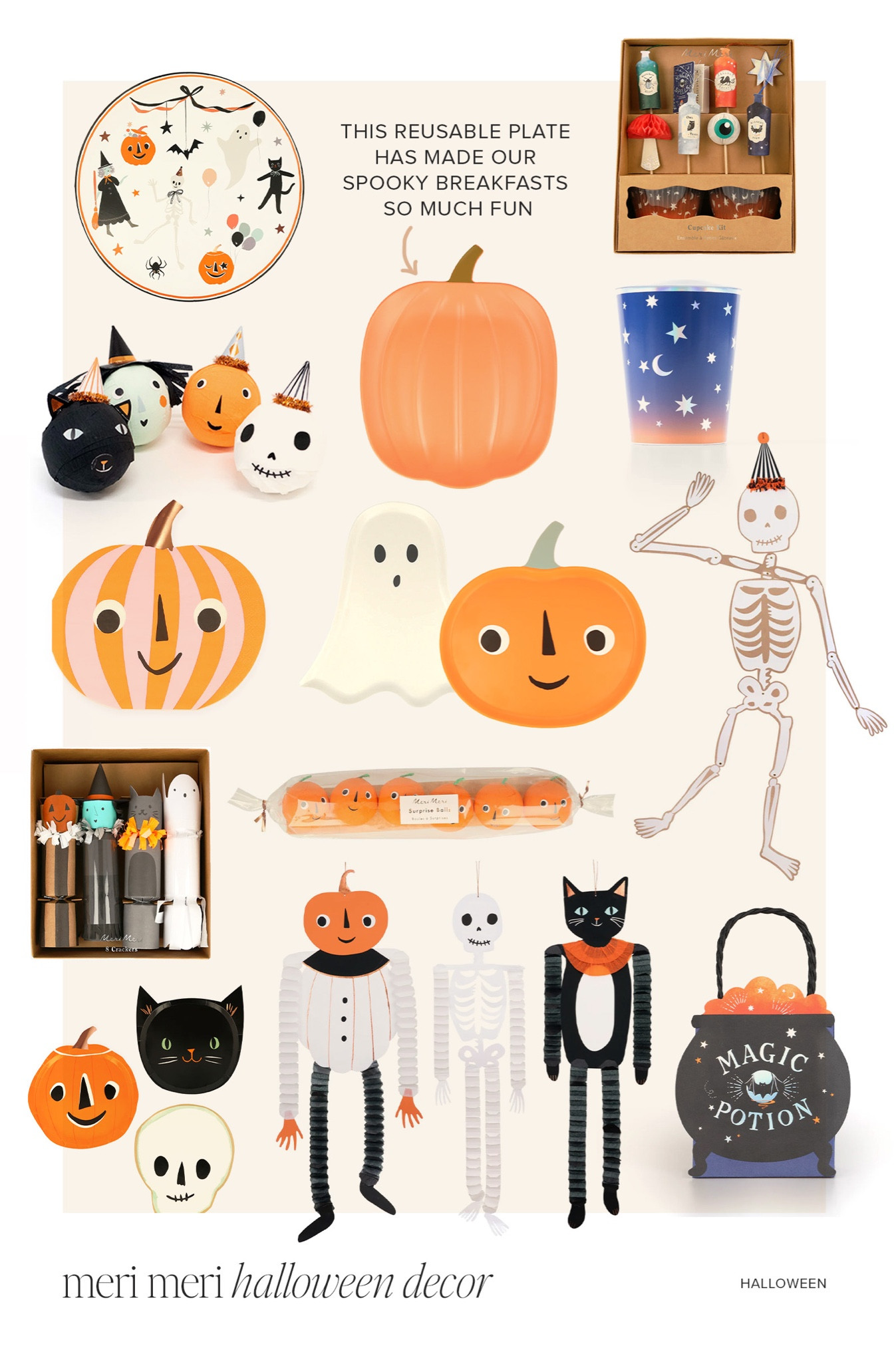 cuuuuute Halloween decor from Meri Meri!

#LTKParties #LTKKids #LTKSeasonal