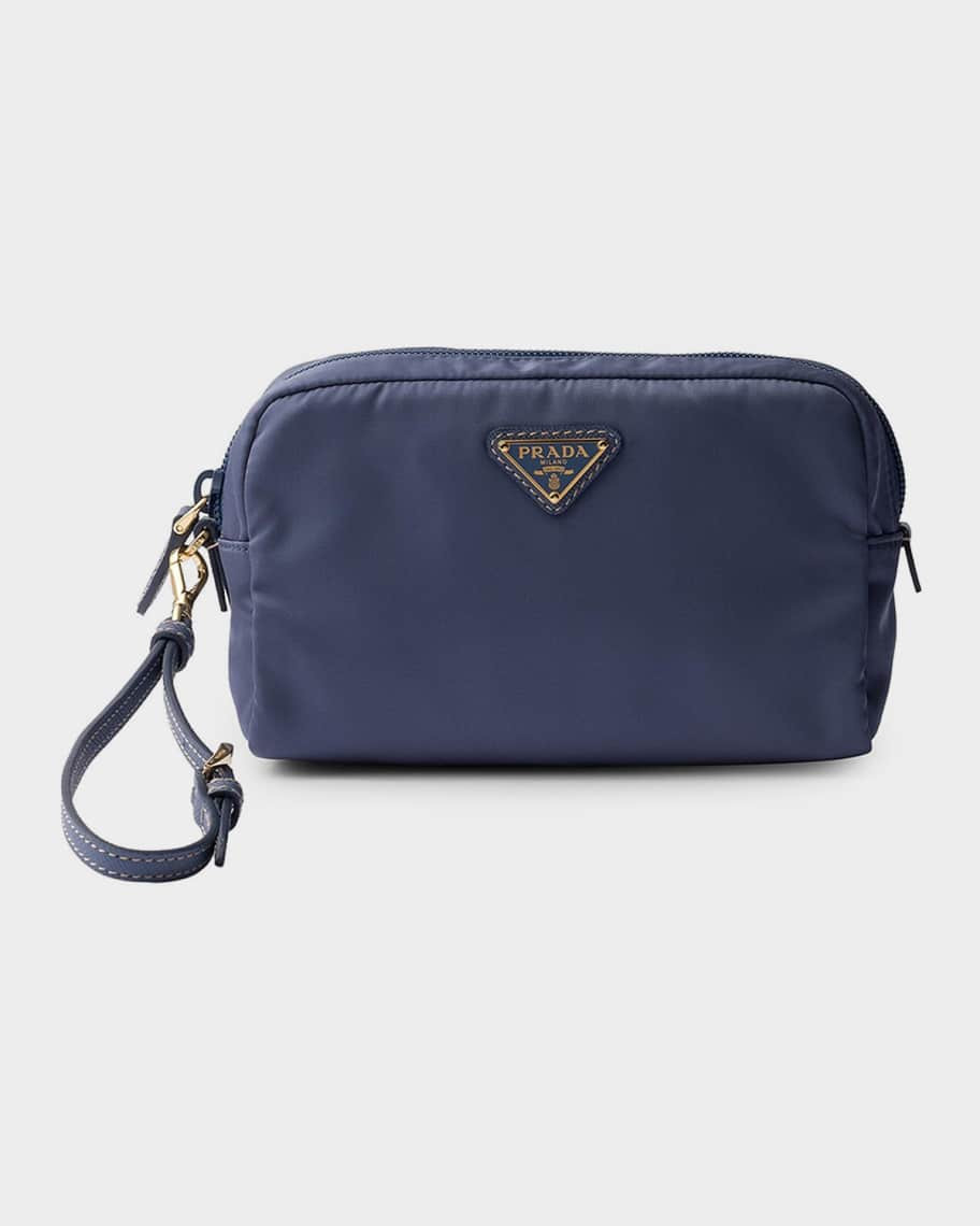 Prada Re-Nylon Wristlet Pouch | Neiman Marcus