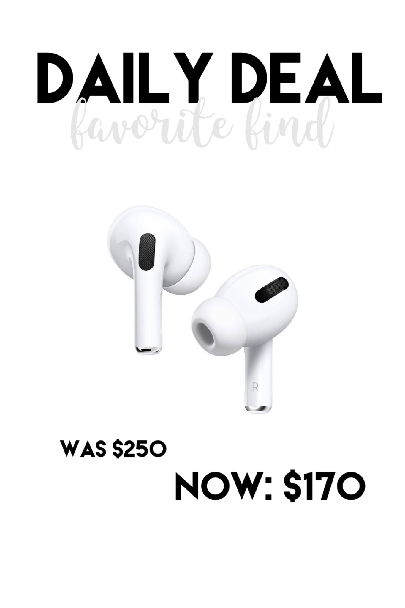 AirPod pro on sale 

#LTKSeasonal #LTKHoliday #LTKsalealert