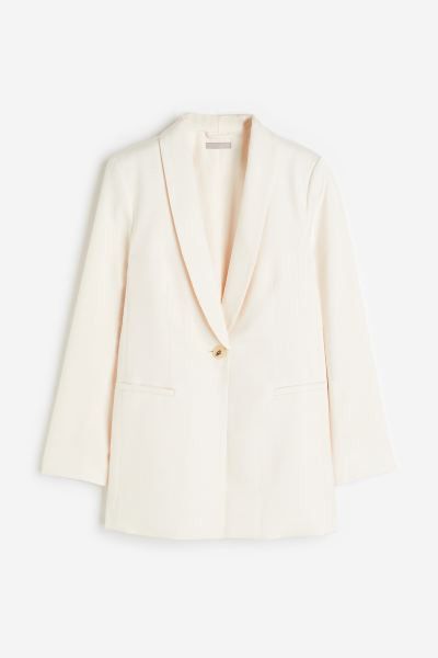 Single-breasted blazer | H&M (UK, MY, IN, SG, PH, TW, HK)