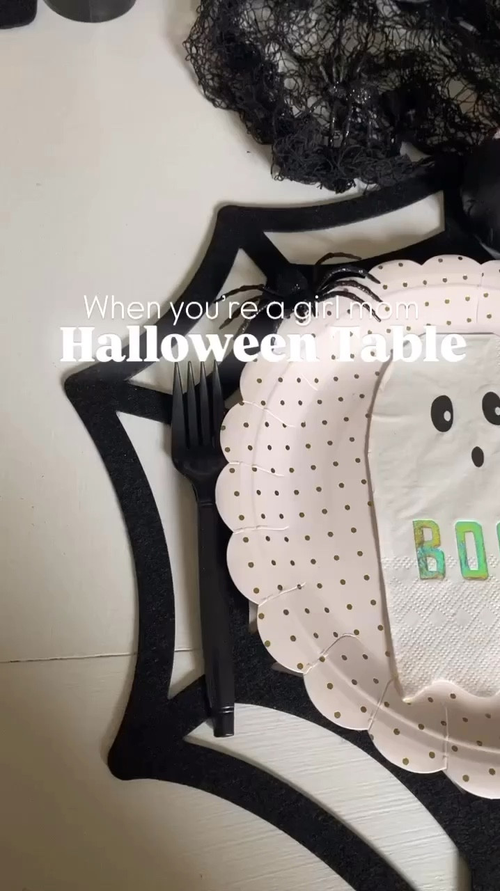 Halloween Tablescape for the girl moms

#LTKHalloween #LTKKids #LTKParties
