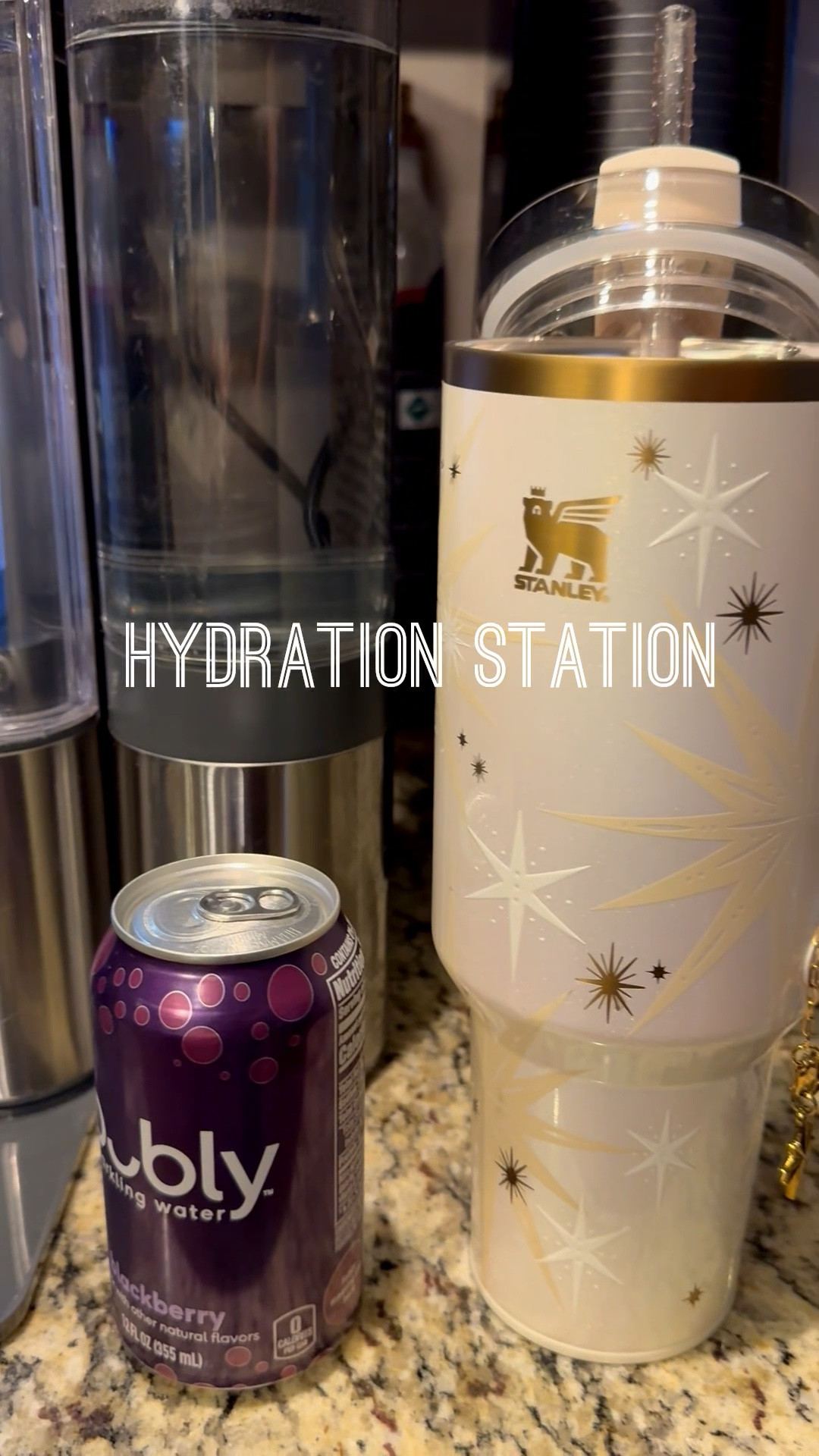 Morning Essentials: The Hydration Station 🧊
Nothing beats the morning routine like a fresh Stanley full of the "good ice." Here’s how I’m staying hydrated today:
• The Ice: My absolute favorite kitchen investment—the GE Profile Opal Nugget Ice Maker. It’s crunchy, airy, and makes every drink better.
• The Vessel: The classic 40oz Stanley Quencher in a luxe design. Keeps things cold for 24+ hours (not that it lasts that long!).
• The Routine: Fill to the brim with nugget ice, add sparkly water, and sometimes a splash of electrolytes.

#LTKHome #LTKmorningroutine #LTKdayinmylife