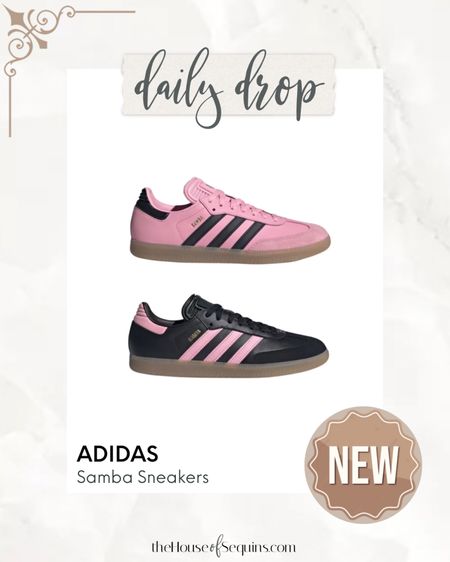 SELLOUT RISK! New Pink Adidas Samba sneakers