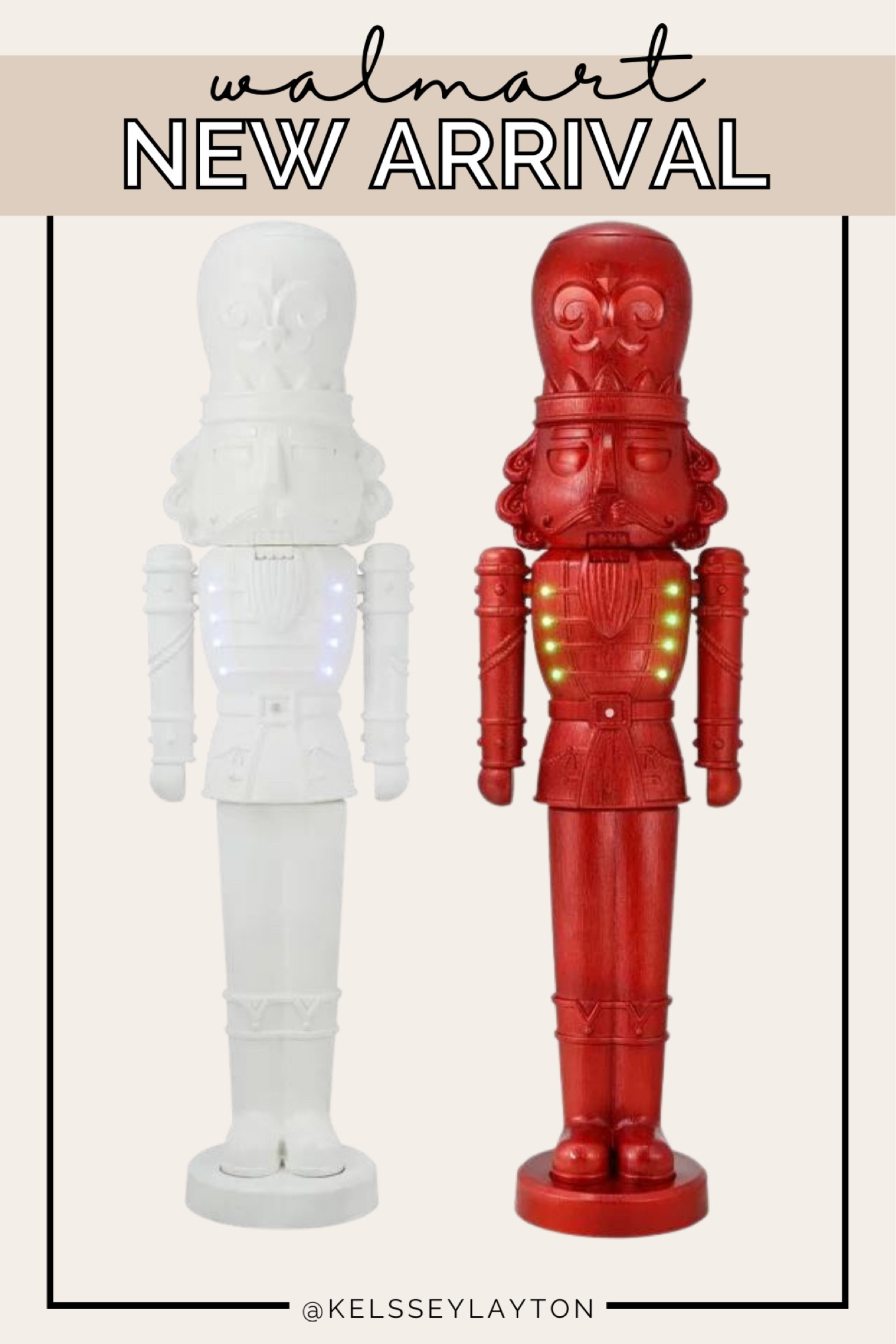 Walmart new arrival, 6ft light up nutcracker 

#LTKHoliday #LTKSeasonal