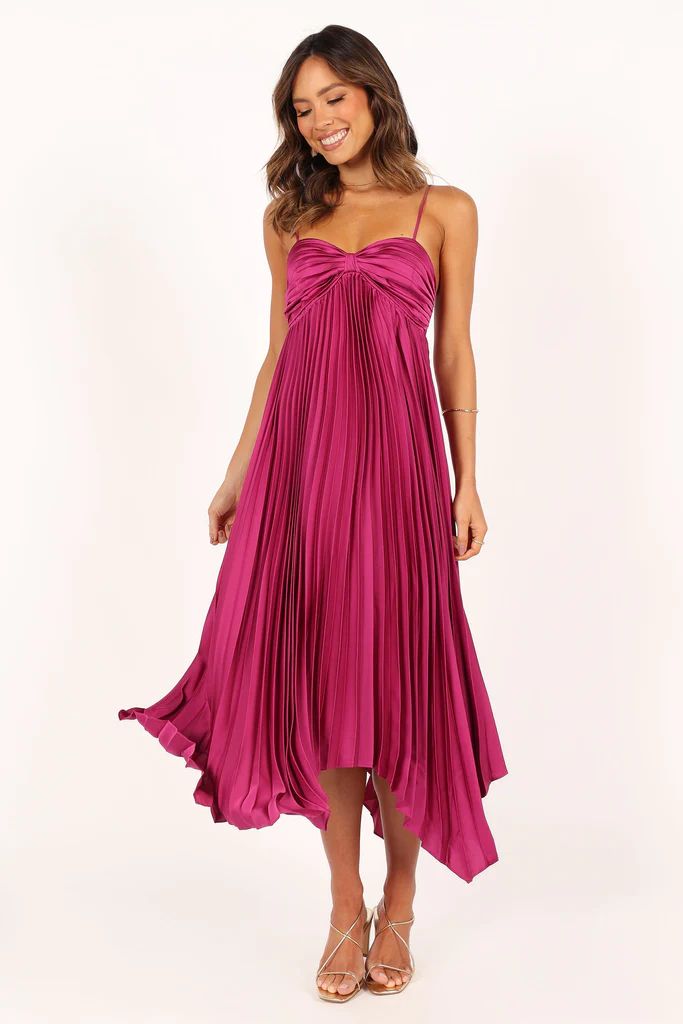 Vikki Dress - Magenta Pink - Spring Wedding Guest Dress Petal And Pup Code #LTKwedding | Petal & Pup (US)