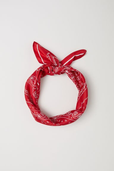 H & M - Scarf/Hairband - Red | H&M (US + CA)