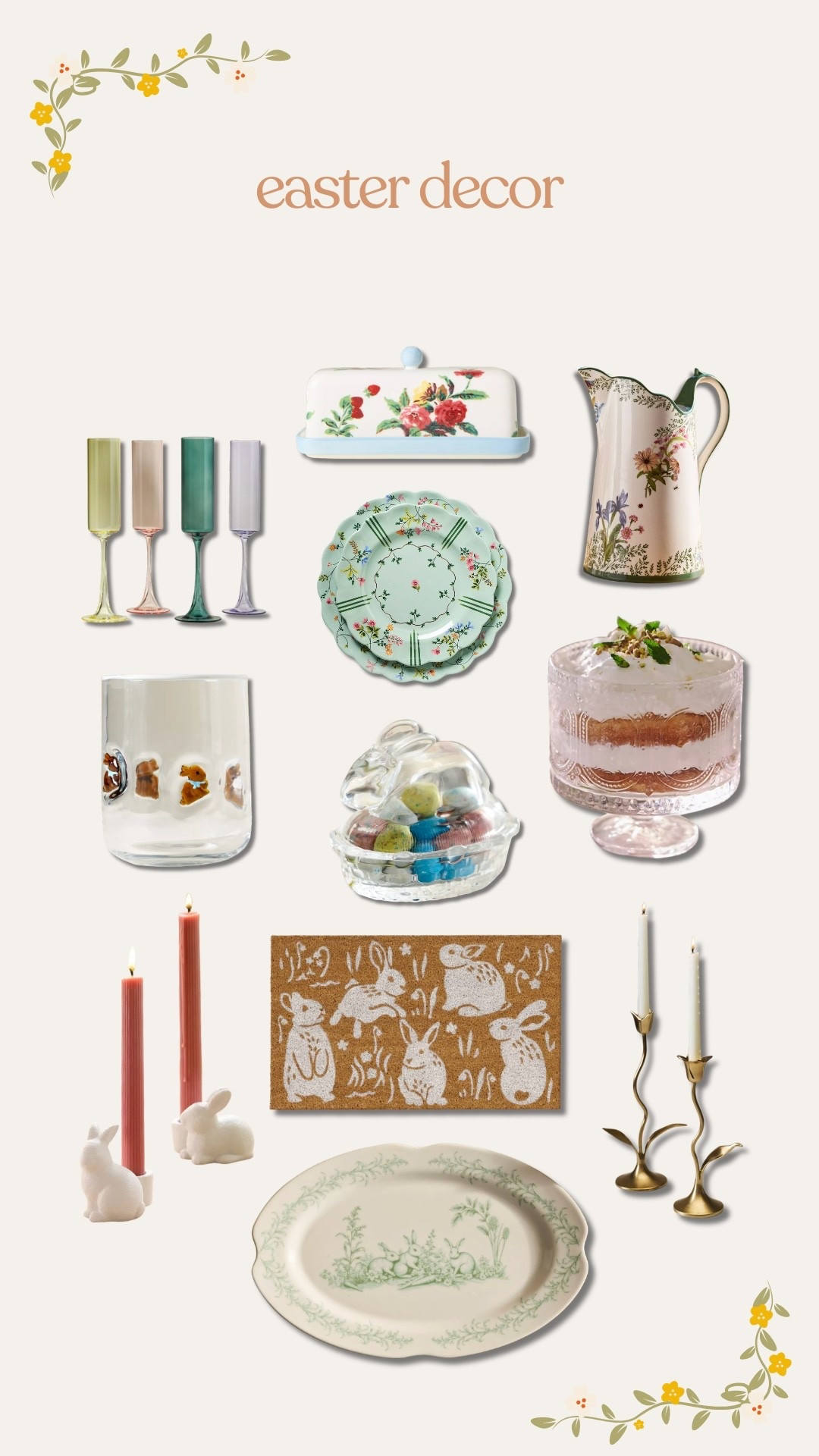 love all of this easter decor! #spring #easter #homedrcor 

#LTKspringtrends #LTKHome #LTKspring