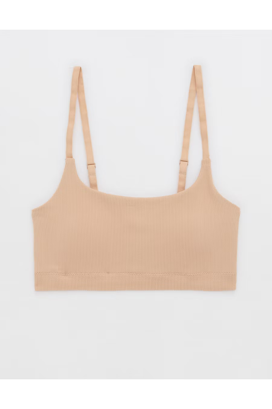 Superchill Seamless Padded Scoop Bralette Women's Sands M | Aerie