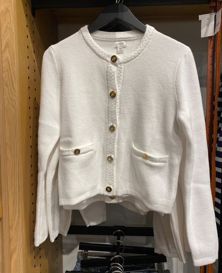 Spring outfit inspo  Lady jacket on sale. Good cotton knit material. 

#LTKover40 #LTKstyletip #LTKsalealert