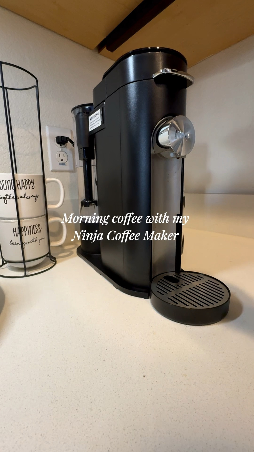 Morning coffee with my Ninja Coffee Maker! If you are looking for an easy, versatile, compact coffee machine that doesn’t make your coffee taste like water, I highly recommend this one! Comes in various colors too ☕️

#LTKFindsUnder100 #LTKU #LTKmorningroutine