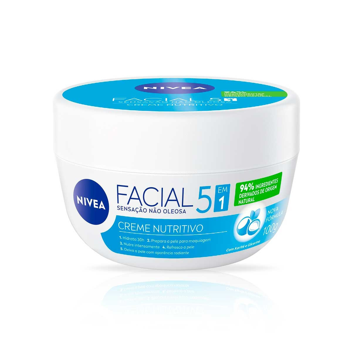 Creme Facial Nutritivo Nivea Pote 100G - Hidratante Nivea | DrogaRaia (BR)