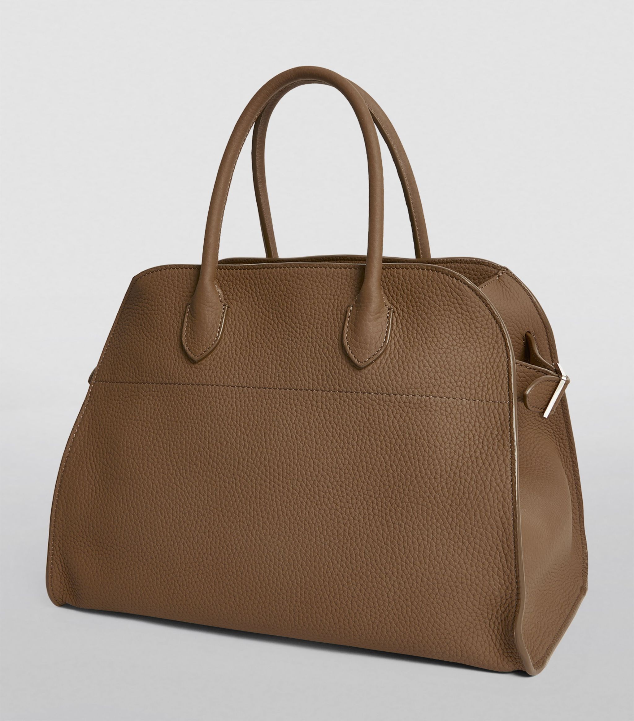 Leather Margaux 12 Top-Handle Bag | Harrods
