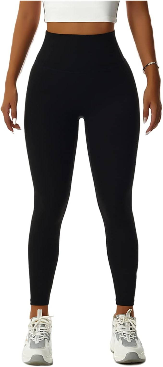 Womens High Waist Butt Lift Yoga Pants Seamless Stretch Quick Dry Leggings Fitness Sport Gym Runn... | Amazon (US)