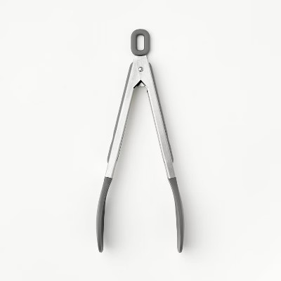 9" Stainless Steel Tong with Silicone - Figmint™ | Target