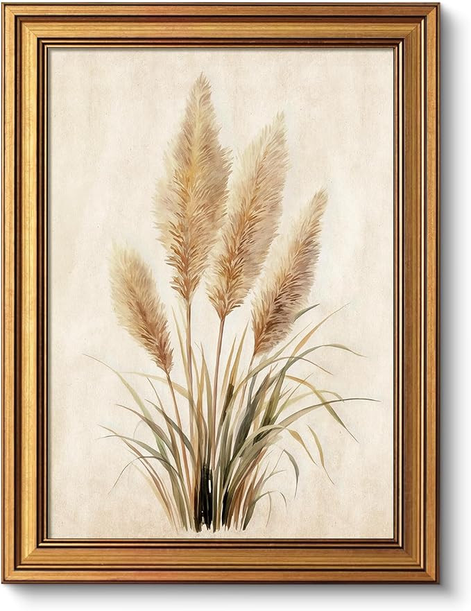 VIYYIEA Vintage Rustic Botanical Bohemian Farmhouse Neutral Wall Art Decor for Living Room Bedroo... | Amazon (US)