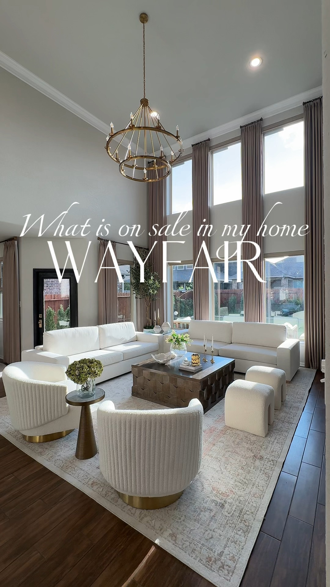 Don't miss out—today is the last day of Big Holiday Sale @wayfair to save up to 60% and enjoy fast shipping during Wayfair’s Holiday Deal Drop! 

I have so many beautiful pieces from @wayfair throughout my home, and some of them are currently on sale. Plus, there are tons of other amazing deals available right now that are perfect for getting your home ready for the holiday season. #wayfairpartner



#wayfair #wayfairfinds @Shop.LTK #liketkit #LTKVideo #LTKHome #LTKStyleTip
