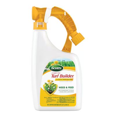 Scotts  Turf Builder Plus2 32-fl oz 6000-sq ft 25-0-2 All-purpose Weed Feed Weed Control Fertili... | Lowe's