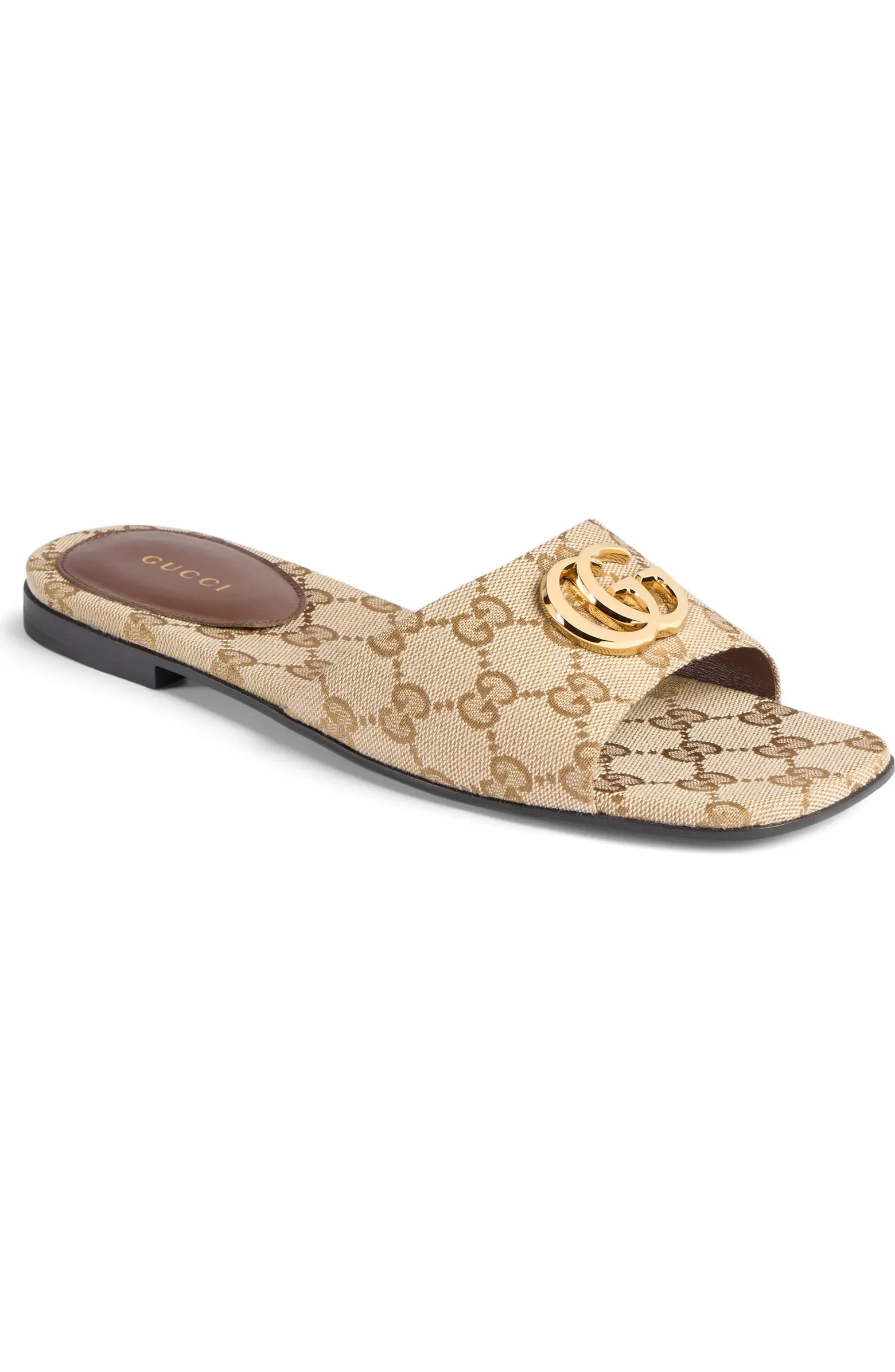 Gucci Interlocking-G Slide Sandal (Women) | Nordstrom | Nordstrom