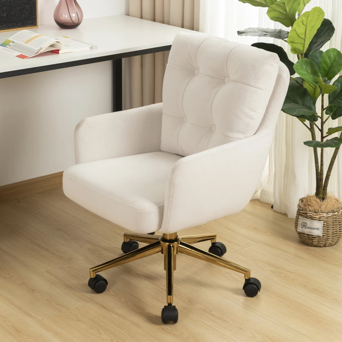 Mercer41 Zareon Polyester Office Chair & Reviews | Wayfair | Wayfair North America