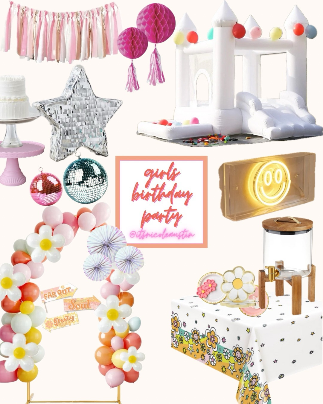 ✌🏽Boho Chic Birthday Alert! ✌🏽

Get ready to elevate your birthday celebrations with the ultimate “Five is a Vibe” Birthday Board inspired by boho vibes and retro décor!☮️🛼✨

SPECIAL BONUS: a lot of this is from Walmart, Five Below, Target, & Wayfair (making this reasonably priced and cute!)

With this “Five is a Vibe” Birthday decor, your special day is sure to be an unforgettable affair filled with boho vibes, retro flair, and endless fun! 🤩 

Birthday party
Retro
Chic
Neutrals
Brights
Disco
Sparkle
Smiley
Kids Birthday
Floral

#LTKkids #LTKparties #LTKhome