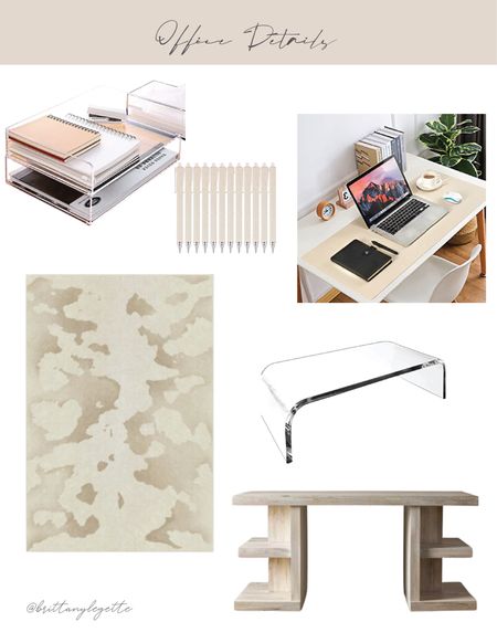 Desk furniture and accessories  

#LTKunder50 #LTKhome