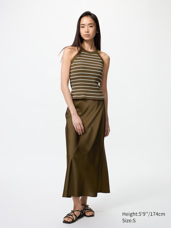 Satin Skirt | UNIQLO (UK)
