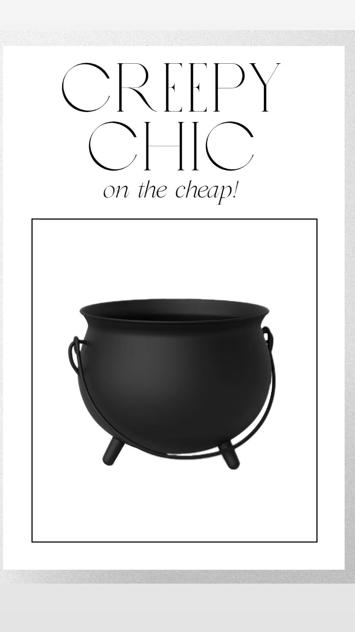 Creepy chic on the cheap…from Target 

#LTKfindsunder50 #LTKfindsunder100 #LTKHalloween