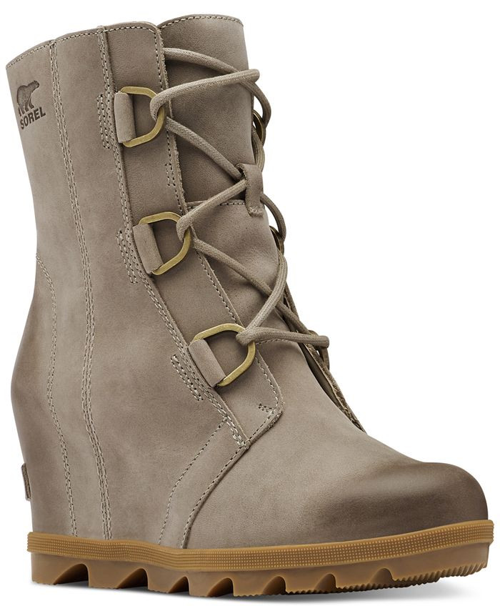 Sorel Women's Joan of Arctic Lug Sole Wedge Booties & Reviews - Booties - Shoes - Macy's | Macys (US)