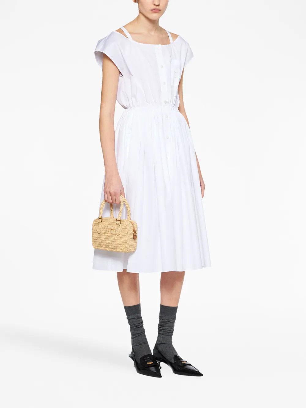 Miu Miu Crochet Mini Bag - Farfetch | Farfetch Global