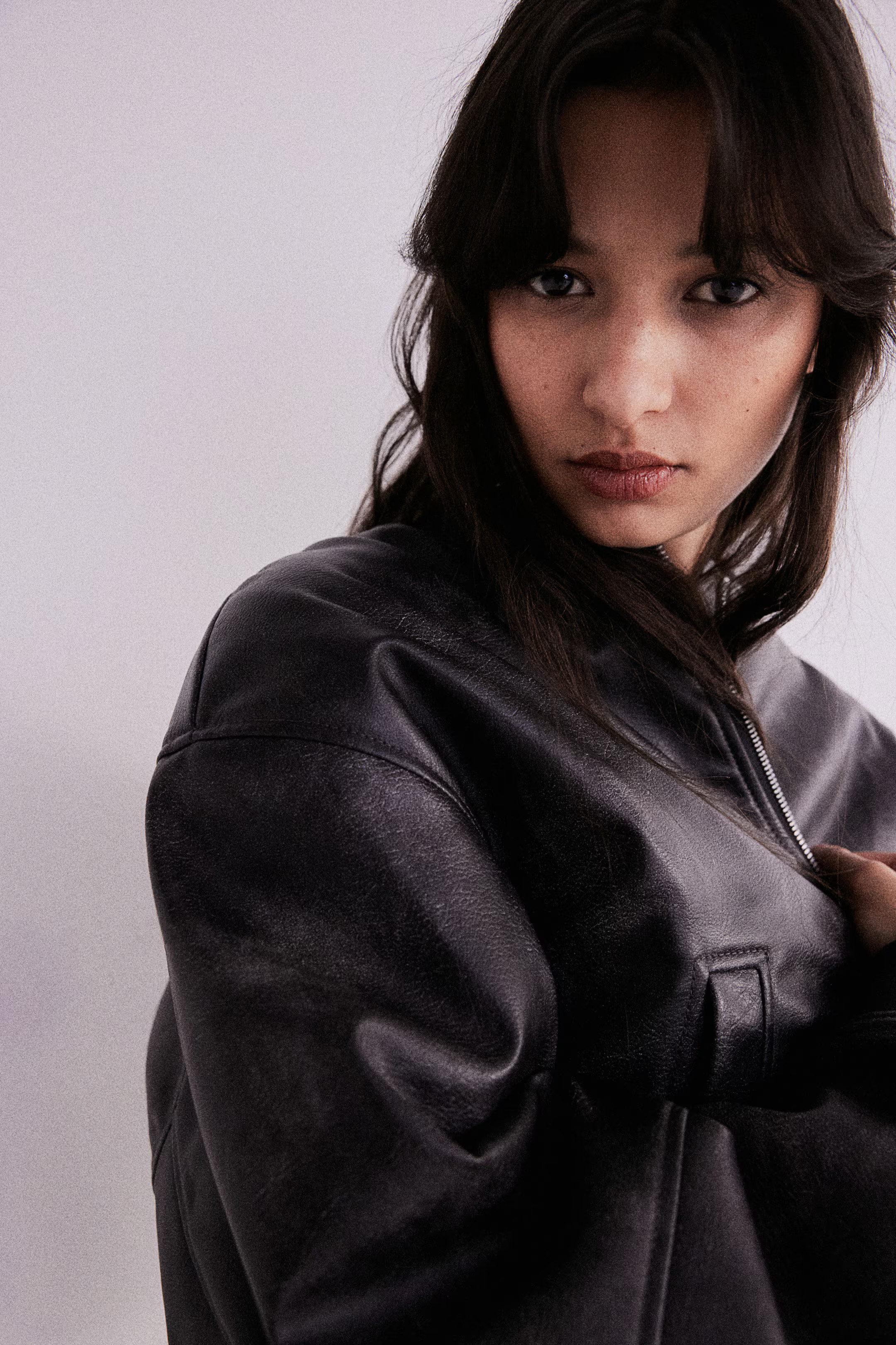 Coated bomber jacket | H&M (UK, MY, IN, SG, PH, TW, HK)