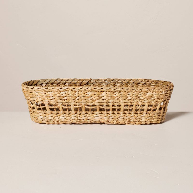 Natural Woven Oblong Bread Basket - Hearth & Hand™ with Magnolia | Target