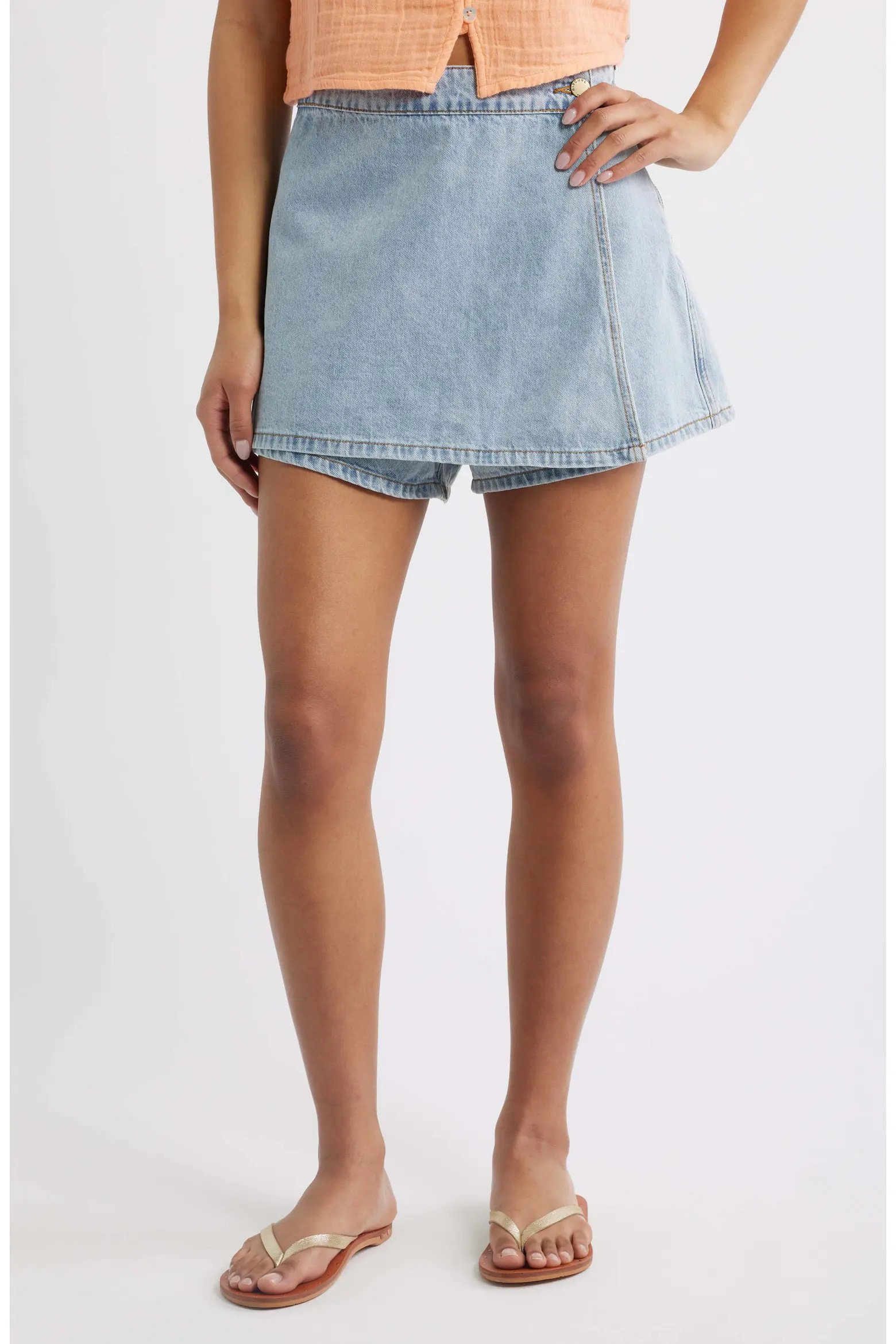 Ellie Denim Skort (Women) | Nordstrom | Nordstrom