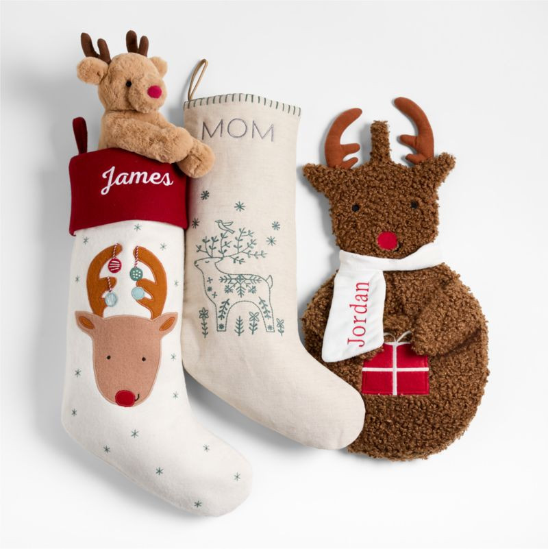 Reindeer Buddies Kids Holiday Gift Bundle | Crate & Kids | Crate & Barrel