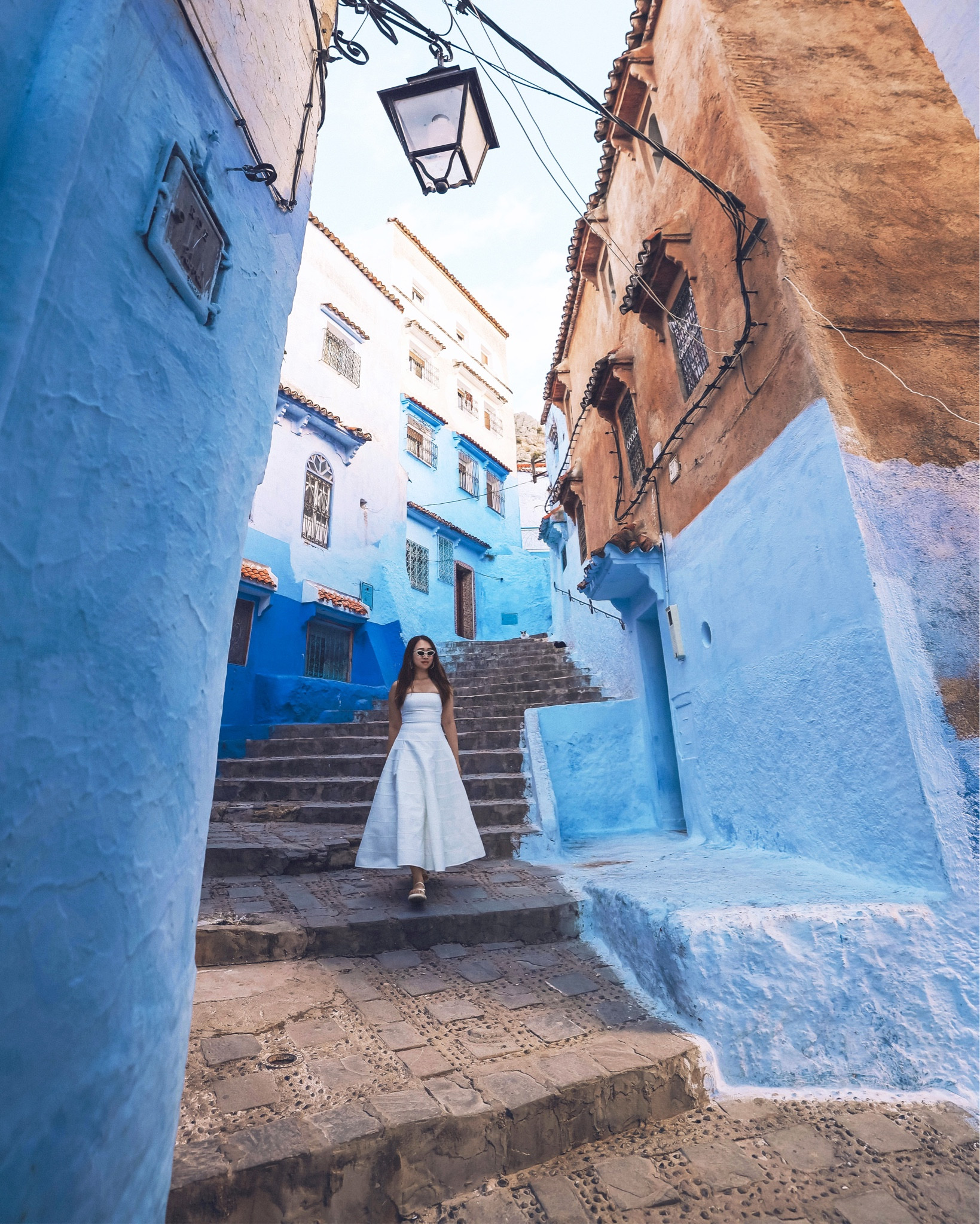Sunglasses: Loewe
Earrings: Anthropologie
Dress: Altuzarra
Sandals: Ancient Greek Sandals

Chefchaouen, Blue City, Morocco, Morocco Style, Travel Style, Fashion Blogger

#LTKSeasonal #LTKdayinmylife #LTKTravel