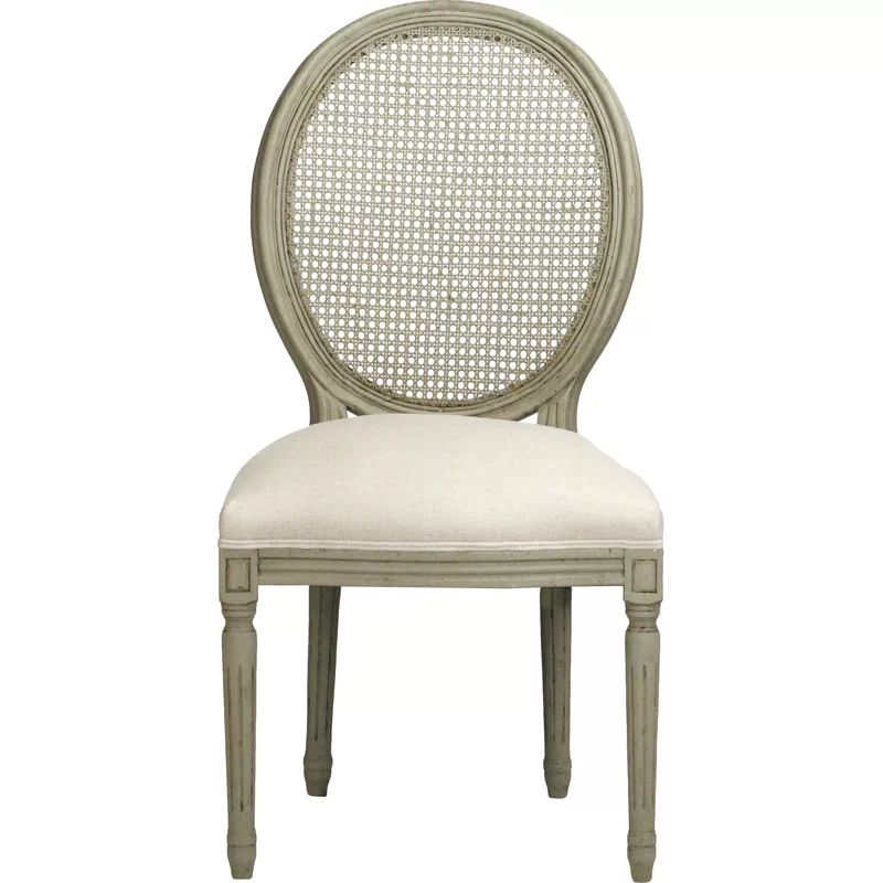 Asta Linen King Louis Back Side Chair | Wayfair Professional