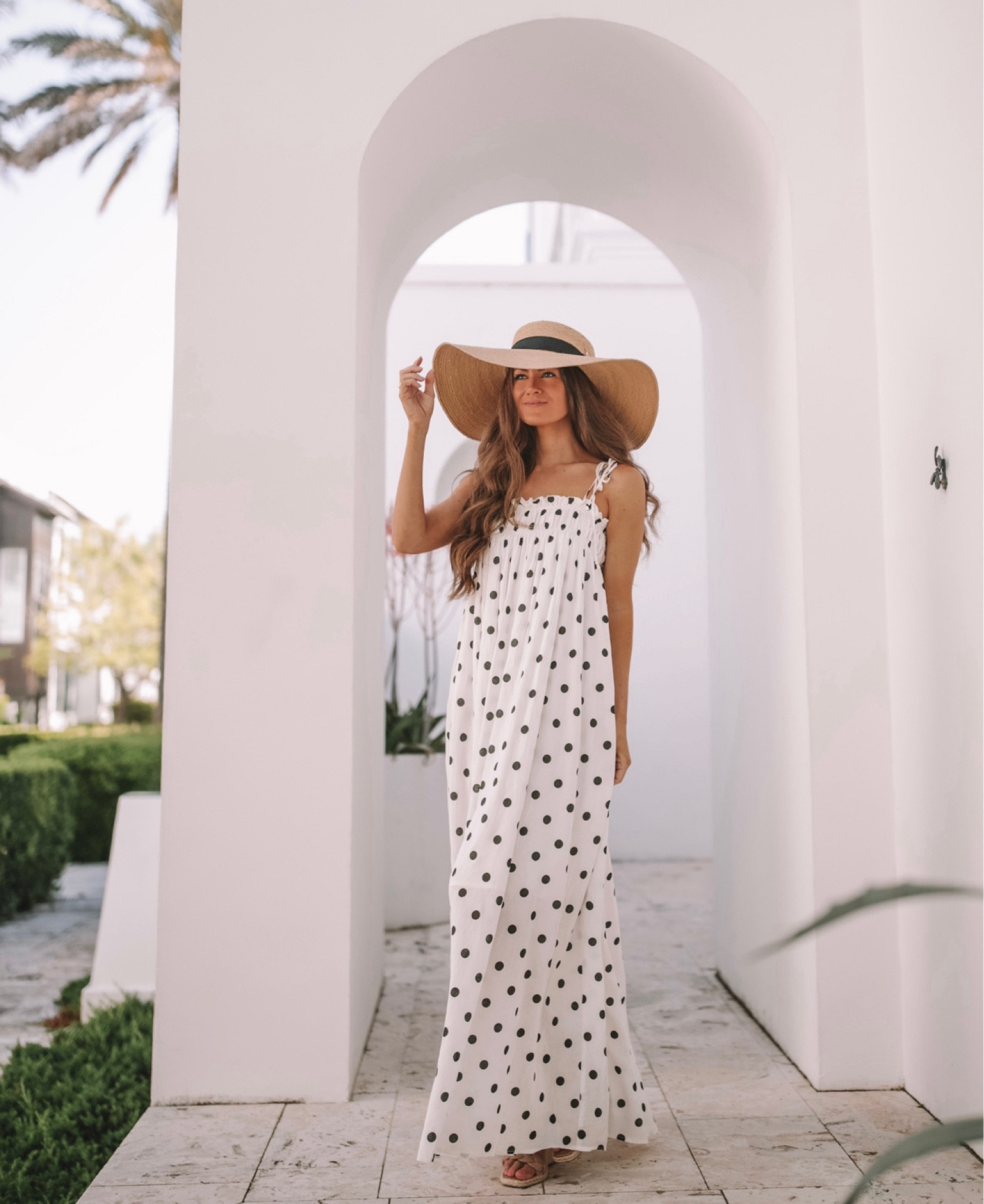 You can never go wrong with a polka dot dress and a sun hat! 

Sundress, black and white dress, straw hat, spring fashion, vacation fashion 

#LTKTravel #LTKStyleTip #LTKSaleAlert