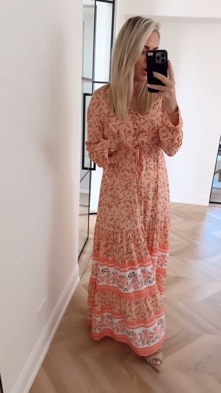 The most beautiful Amazon maxi dress! Would be perfect for a communion, shower or any event. 3 colors avail. 
Size up if in between. 



#LTKSeasonal #LTKfindsunder50 #LTKstyletip