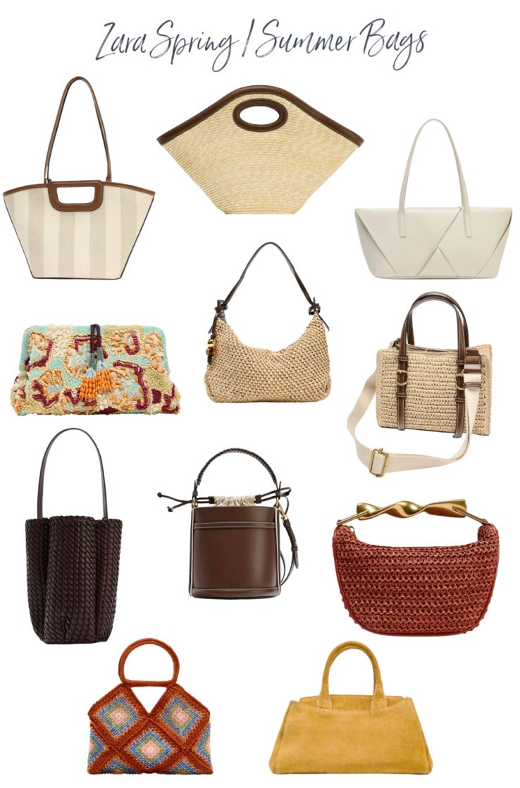 I am loving the bag selection at #zara for spring / summer!! The quality is always so good and some of their bags can be personalized! #summerbags #totes 

#LTKItBag #LTKSeasonal #LTKFindsUnder100