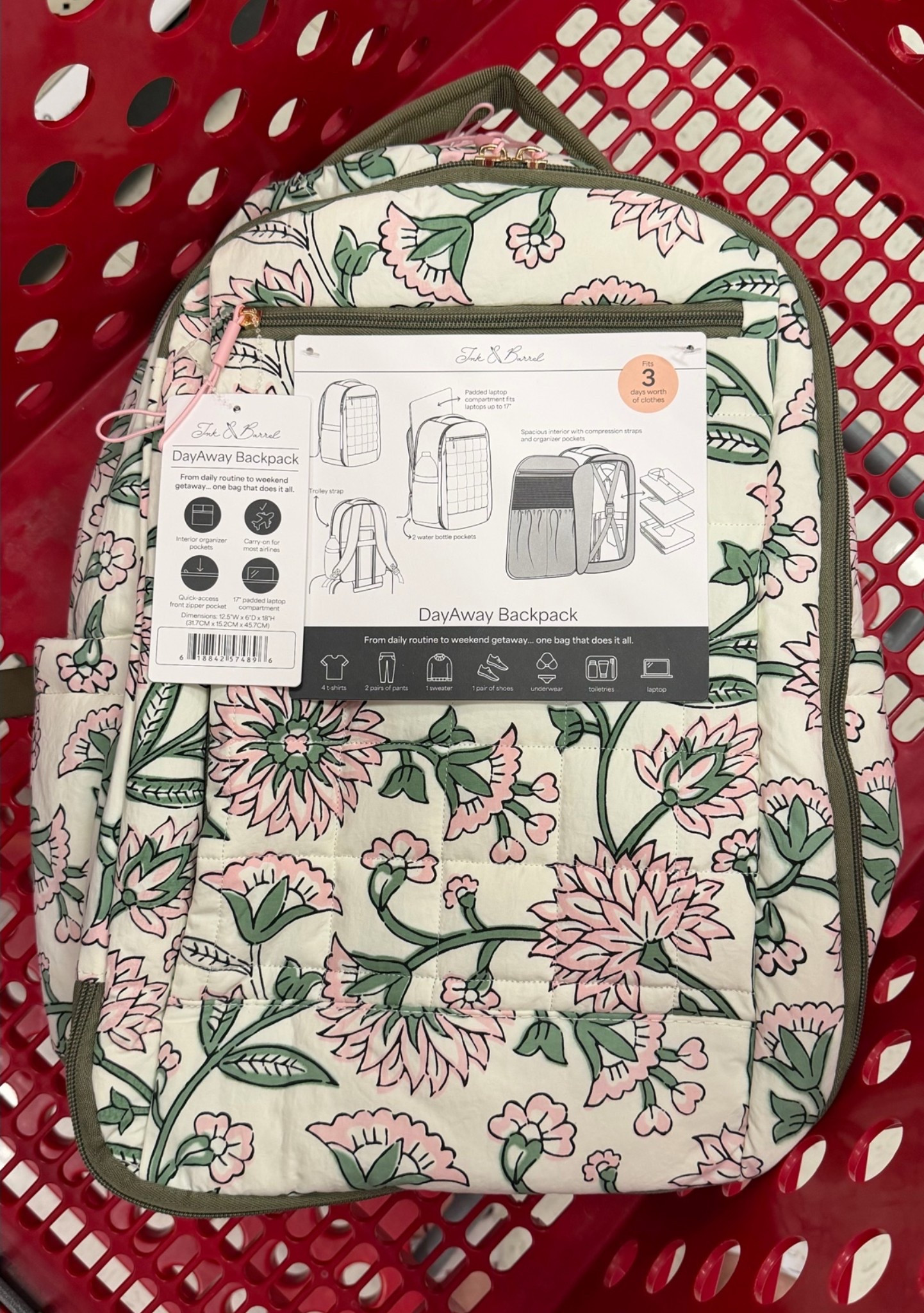 This day away backpack is perfect for a quick trip. It’s built to fit 3 days worth of clothes, laptop, and all your travel necessities.

#LTKselfcare #LTKdayinmylife #LTKTravel