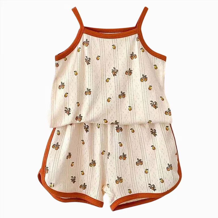 CAICJ98 Infant Toddler Baby Girl Summer Clothes 3 6 12 18 Months 2T 3T 4T 5T Girls Outfits Cotton... | Walmart (US)