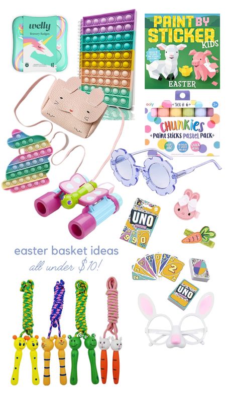Easter basket ideas under $10 from Amazon! 

#LTKunder50 #LTKkids #LTKSeasonal