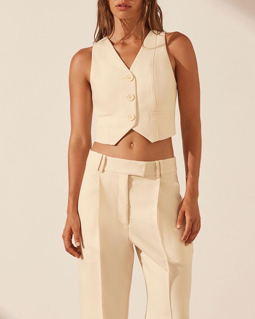 Irena Tailored Fitted Vest | THE ICONIC (AU & NZ)
