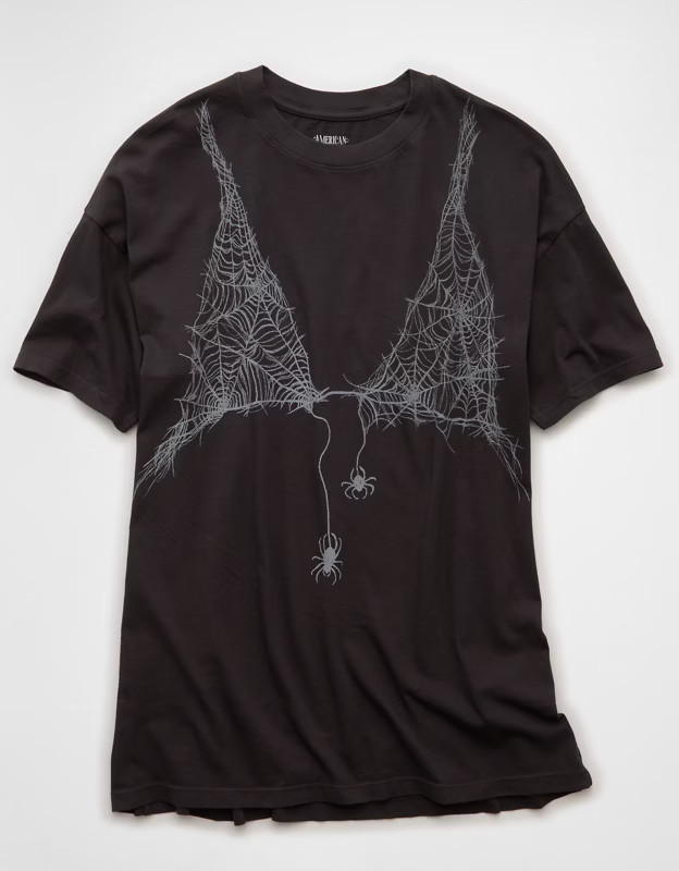 AE Oversized Halloween Graphic T-Shirt | American Eagle Outfitters (US & CA)