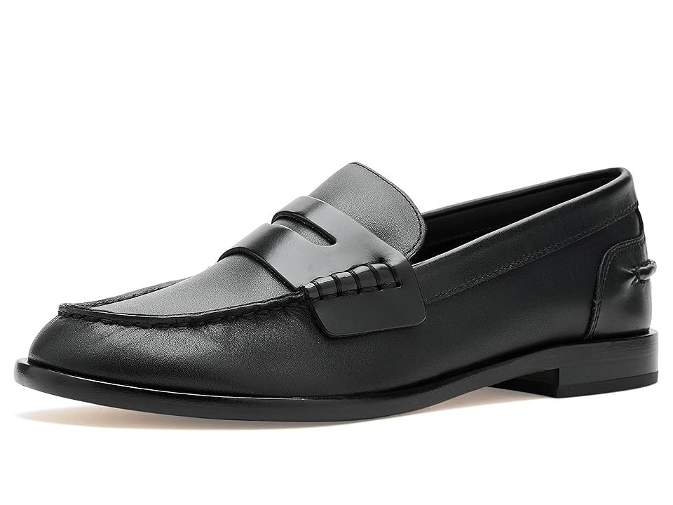 rag & bone Carter Loafers Women's Flat Shoes Black : EU 41 (US Womens 11) M, Leather | Zappos