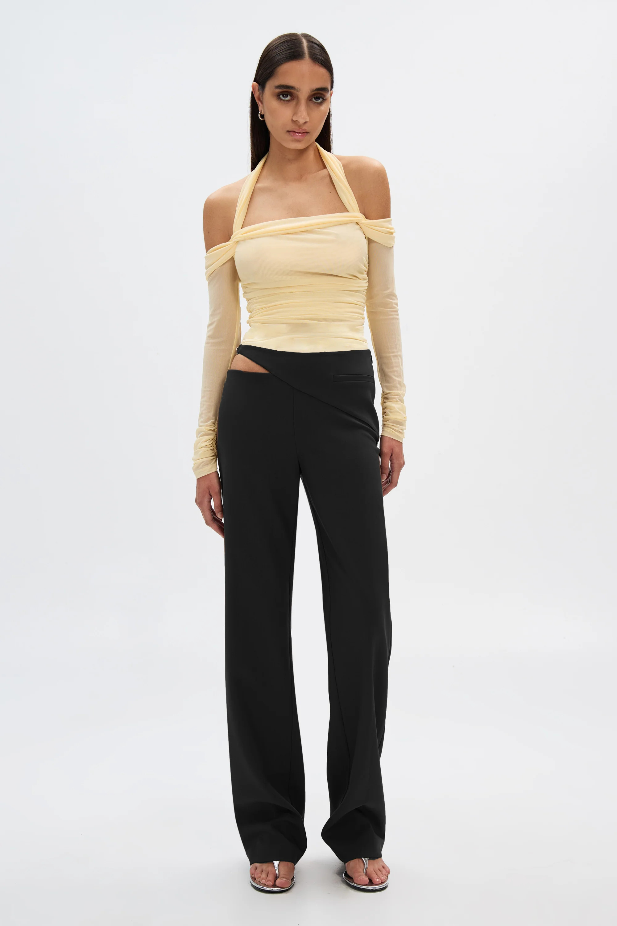 THE 'SONNET' MESH TOP | MISHA