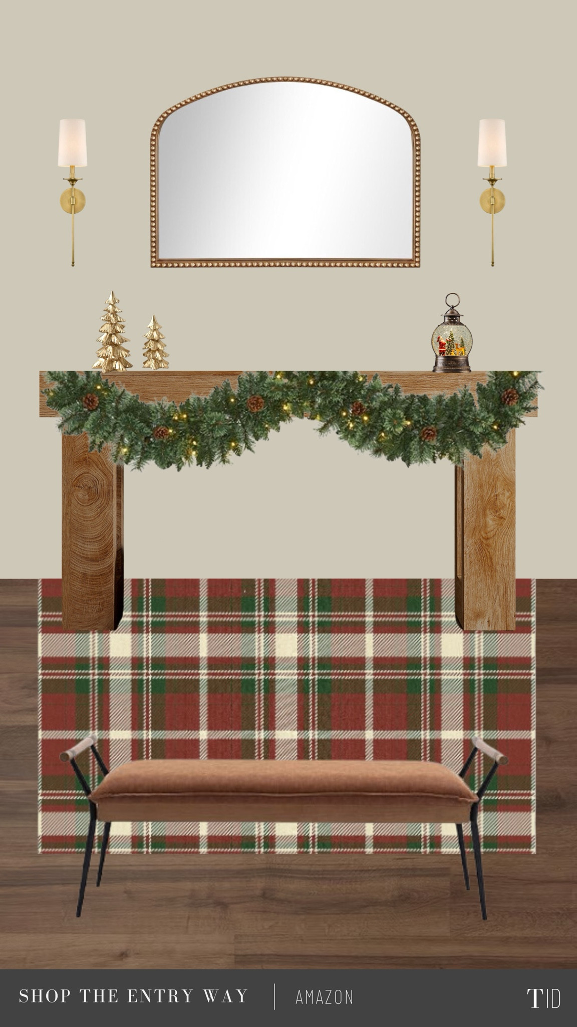 Spreading holiday cheer! Time to prep your entry way! 

#LTKSeasonal #LTKHoliday #LTKHome