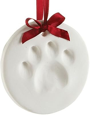 Pearhead Pet Pawprint Hanging Keepsake Ornament, Dog or Cat Holiday Gift Christmas Stocking Stuff... | Amazon (US)