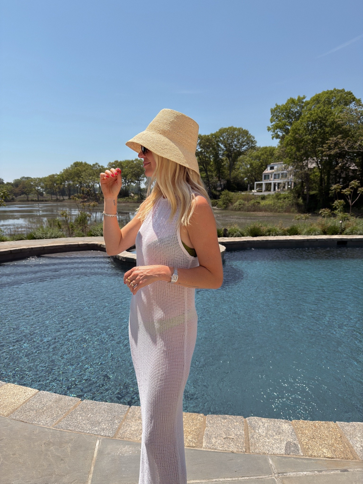 We both have this Janessa Leon bucket hat and love it!

#LTKmomlife #LTKSwim #LTKTravel