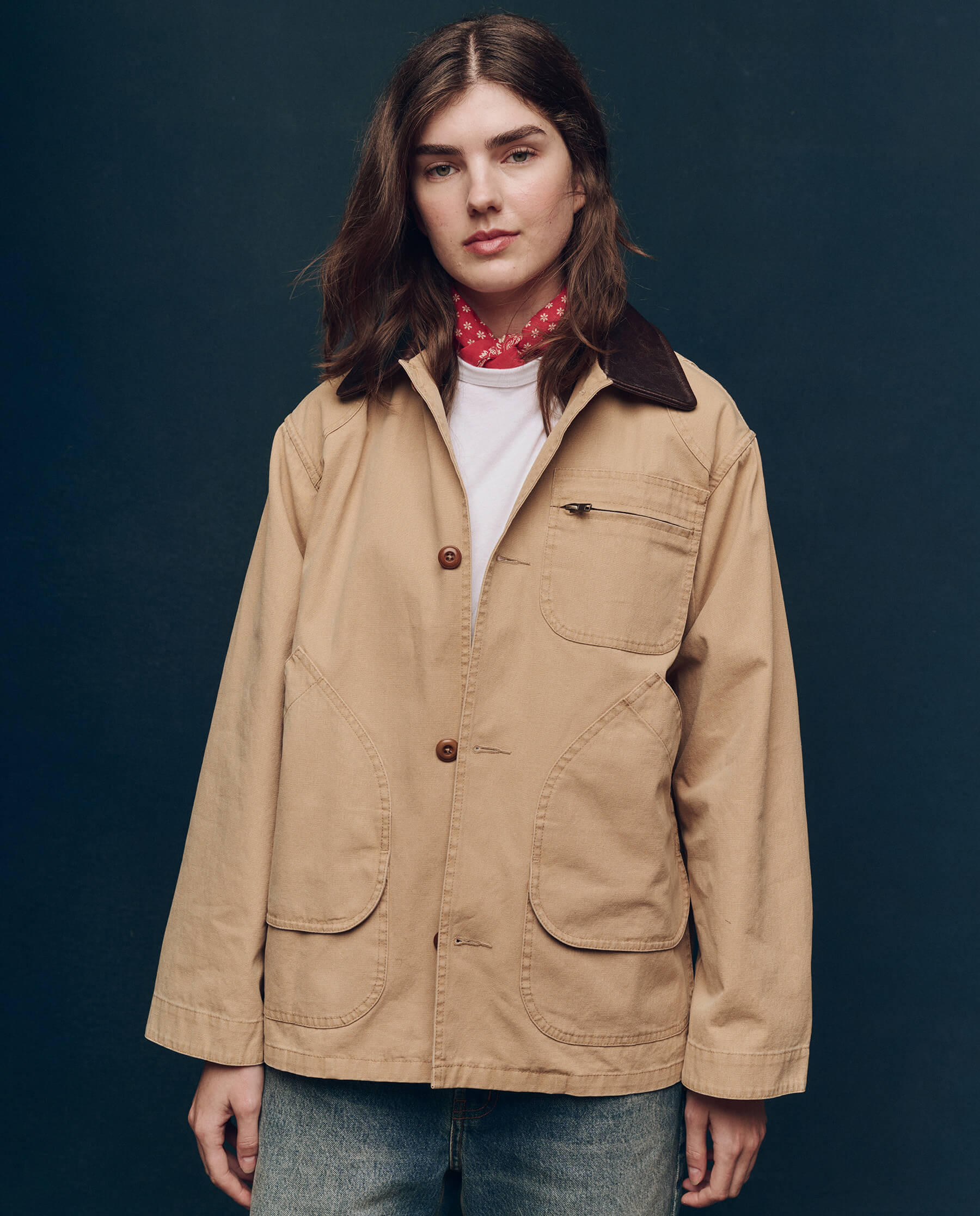 The Barn Jacket. -- Golden | THE GREAT.