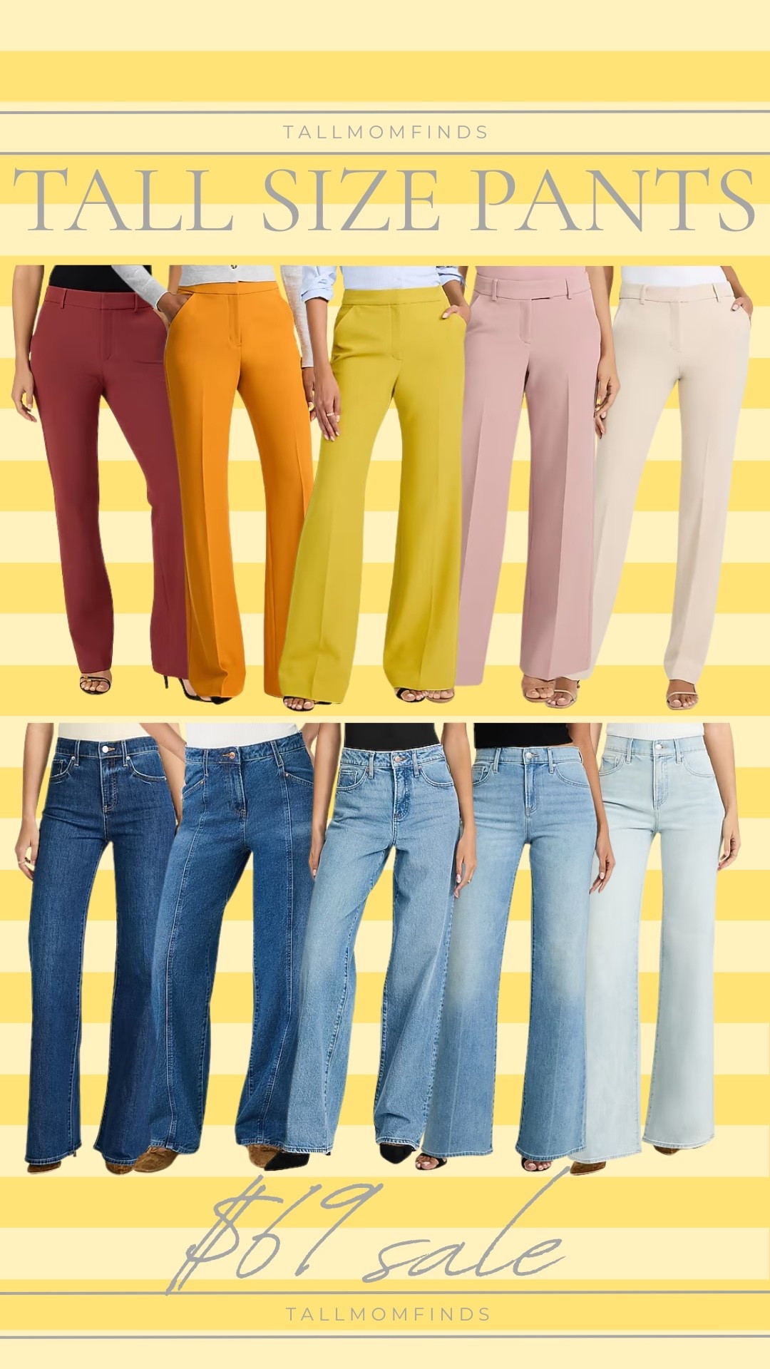 Tall girls, this one’s for you! Tall size pants on sale for $69!

Long enough, flattering, and no awkward ankle crop in sight. The fit you’ve been waiting for at a price you don’t want to miss.

#LTKWorkwear #LTKTall